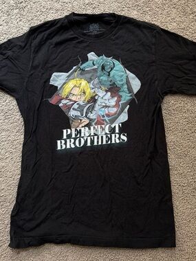 Fullmetal Alchemist'Perfect Brothers' Graphic Tee - Anime Print